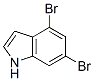 4,6-DibromoindoleStructure,99910-50-6Structure 4,6-Dibromoindole Structure,99910-50-6Structure