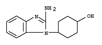 (1R,4R)-4-(2-氨基-1H-苯并[d]-1-咪唑)環(huán)己醇結(jié)構(gòu)式_1038334-18-7結(jié)構(gòu)式