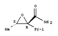 Oxiranecarboxamide, 3-methyl-2-(1-methylethyl)-, (2r,3s)-(9ci)Structure,200356-09-8Structure Oxiranecarboxamide, 3-methyl-2-(1-methylethyl)-, (2r,3s)-(9ci) Structure,200356-09-8Structure
