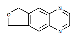 6,8-二氫-呋喃并[3,4-g]喹噁啉結(jié)構(gòu)式_201282-31-7結(jié)構(gòu)式