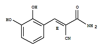 (e)-(9ci)-2-氰基-3-(2,3-二羥基苯基)-2-丙酰胺結(jié)構(gòu)式_203509-09-5結(jié)構(gòu)式