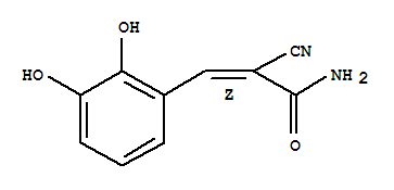 (z)-(9ci)-2-氰基-3-(2,3-二羥基苯基)-2-丙酰胺結(jié)構(gòu)式_203509-28-8結(jié)構(gòu)式