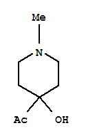 (9ci)-1-(4-羥基-1-甲基-4-哌啶基)-乙酮結(jié)構(gòu)式_20734-45-6結(jié)構(gòu)式