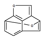 3,7-環(huán)氧基茚并[7,1-bc]呋喃 (8ci,9ci)結(jié)構(gòu)式_208-45-7結(jié)構(gòu)式