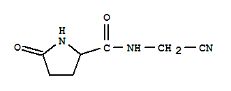 (8ci,9ci)-n-(氰基甲基)-5-氧代-2-吡咯烷羧酰胺結(jié)構(gòu)式_20855-61-2結(jié)構(gòu)式