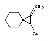 (9ci)-1-(2-亞甲基螺[2.5]-1-辛基)-乙酮結(jié)構(gòu)式_210353-13-2結(jié)構(gòu)式
