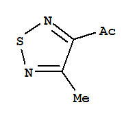 (9ci)-1-(4-甲基-1,2,5-噻二唑-3-基)-乙酮結構式_211429-90-2結構式