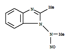 (9ci)-n,2-二甲基-n-亞硝基-1H-苯并咪唑-1-胺結(jié)構(gòu)式_213206-28-1結(jié)構(gòu)式