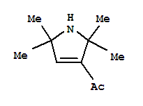 (9ci)-1-(2,5-二氫-2,2,5,5-四甲基-1H-吡咯-3-基)-乙酮結(jié)構(gòu)式_213474-74-9結(jié)構(gòu)式