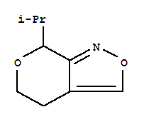 (9ci)-4,5-二氫-7-(1-甲基乙基)-7H-吡喃并[3,4-c]異噁唑結(jié)構(gòu)式_213597-62-7結(jié)構(gòu)式