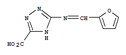 (9ci)-5-[(2-呋喃亞甲基)氨基]-1H-1,2,4-噻唑-3-羧酸結(jié)構(gòu)式_213842-62-7結(jié)構(gòu)式