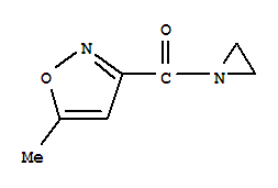 (8ci)-1-[(5-甲基-3-異噁唑基)羰基]-氮丙啶結(jié)構(gòu)式_21561-41-1結(jié)構(gòu)式