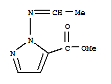 (9ci)-1-(亞乙基氨基)-1H-吡唑-5-羧酸甲酯結構式_215610-26-7結構式