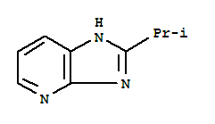 (9ci)-2-(1-甲基乙基)-1H-咪唑并[4,5-b]吡啶結(jié)構(gòu)式_21714-53-4結(jié)構(gòu)式