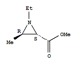 (2s,3r)-(9ci)-1-乙基-3-甲基-2-氮丙啶羧酸甲酯結(jié)構(gòu)式_217958-48-0結(jié)構(gòu)式