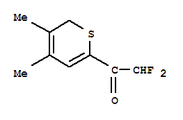 (9ci)-1-(3,4-二甲基-2H-硫代吡喃-6-基)-2,2-二氟-乙酮結(jié)構(gòu)式_220142-46-1結(jié)構(gòu)式