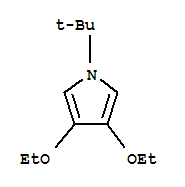 (9ci)-1-(1,1-二甲基乙基)-3,4-二乙氧基-1H-吡咯結構式_220280-01-3結構式