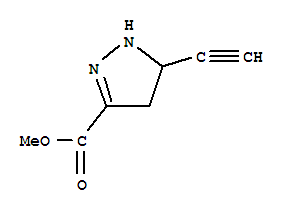 (9ci)-5-乙炔-4,5-二氫-1H-吡唑-3-羧酸甲酯結構式_221100-79-4結構式