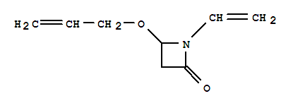 (9ci)-1-乙烯-4-(2-丙烯基氧基)-2-氮雜啶酮結(jié)構(gòu)式_221310-99-2結(jié)構(gòu)式