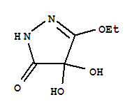 (9ci)-5-乙氧基-2,4-二氫-4,4-二羥基-3H-吡唑-3-酮結(jié)構(gòu)式_221325-91-3結(jié)構(gòu)式