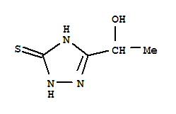 (9ci)-1,2-二氫-5-(1-羥基乙基)-3H-1,2,4-噻唑-3-硫酮結(jié)構(gòu)式_221524-65-8結(jié)構(gòu)式