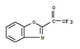 (9ci)-1-(2-苯并噁唑基)-2,2,2-三氟-乙酮結(jié)構(gòu)式_222313-83-9結(jié)構(gòu)式