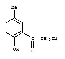 (9ci)-2-氯-1-(2-羥基-5-甲基苯基)-乙酮結(jié)構(gòu)式_22307-94-4結(jié)構(gòu)式