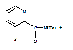(9ci)-n-(1,1-二甲基乙基)-3-氟-2-吡啶羧酰胺結(jié)構(gòu)式_223444-91-5結(jié)構(gòu)式