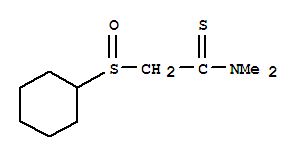 2-(環(huán)己基亞磺?；?-N,N-二甲基-乙烷硫代酰胺結(jié)構(gòu)式_226709-25-7結(jié)構(gòu)式