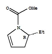 (2r)-(9ci)-2-乙基-2,3-二氫-1H-吡咯-1-羧酸甲酯結構式_226991-23-7結構式