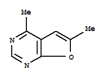 (8ci,9ci)-4,6-二甲基-呋喃并[2,3-d]嘧啶結構式_22727-37-3結構式