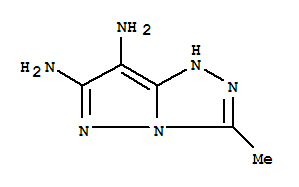 3-甲基-1H-吡唑并[5,1-c]-1,2,4-噻唑-6,7-二胺結(jié)構(gòu)式_227611-33-8結(jié)構(gòu)式