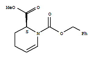(2s)-1-cbz-1,2,3,4-四氫-2-吡啶羧酸甲酯結(jié)構(gòu)式_227758-97-6結(jié)構(gòu)式