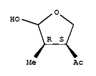 rel-(9ci)-1-[(3r,4s)-四氫-5-羥基-4-甲基-3-呋喃]-乙酮結(jié)構(gòu)式_228850-13-3結(jié)構(gòu)式