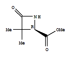 (2r)-(9ci)-3,3-二甲基-4-氧代-2-氮雜丁烷羧酸甲酯結(jié)構(gòu)式_228868-38-0結(jié)構(gòu)式