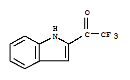 (9ci)-2,2,2-三氟-1-(1H-吲哚-2-基)-乙酮結構式_228873-77-6結構式