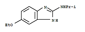 (9ci)-5-乙氧基-n-(1-甲基乙基)-1H-苯并咪唑-2-胺結(jié)構(gòu)式_233605-85-1結(jié)構(gòu)式
