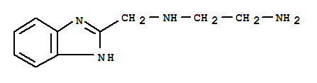 (9ci)-n-(1H-苯并咪唑-2-甲基)-1,2-乙烷二胺結(jié)構(gòu)式_238088-48-7結(jié)構(gòu)式