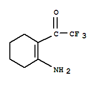 (9ci)-1-(2-氨基-1-環(huán)己烯-1-基)-2,2,2-三氟-乙酮結(jié)構(gòu)式_240121-53-3結(jié)構(gòu)式