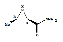 (2r,3r)-rel-(9ci)-n,n,3-三甲基-2-氮丙啶羧酰胺結(jié)構(gòu)式_240805-41-8結(jié)構(gòu)式