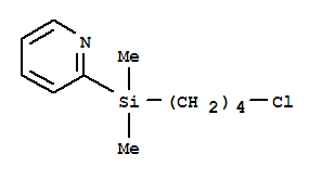 (9CI)-2-[(4-氯丁基)二甲基甲硅烷基]-吡啶結(jié)構(gòu)式_243468-43-1結(jié)構(gòu)式