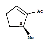 (9ci)-1-[(5s)-5-甲基-1-環(huán)戊烯-1-基]-乙酮結(jié)構(gòu)式_243672-16-4結(jié)構(gòu)式