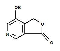 (9ci)-7-羥基-呋喃并[3,4-c]吡啶-3(1h)-酮結(jié)構(gòu)式_243980-04-3結(jié)構(gòu)式