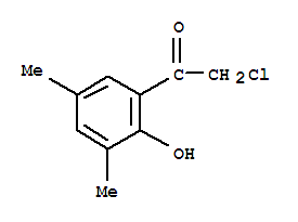 (9ci)-2-氯-1-(2-羥基-3,5-二甲基苯基)-乙酮結構式_244284-42-2結構式