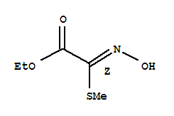 (2z)-(9ci)-(羥基亞氨基)(甲基硫代)-乙酸乙酯結(jié)構(gòu)式_245728-57-8結(jié)構(gòu)式