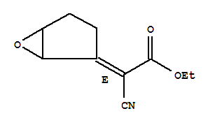 (2e)-(9ci)-氰基-6-噁雙環(huán)[3.1.0]-2- 己基-乙酸乙酯結(jié)構(gòu)式_250288-11-0結(jié)構(gòu)式