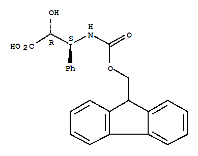 (2R,3S)-3-{[(9H-芴-9-基甲氧基)羰基]氨基}-2-羥基-3-苯丙酸結(jié)構(gòu)式_252206-27-2結(jié)構(gòu)式