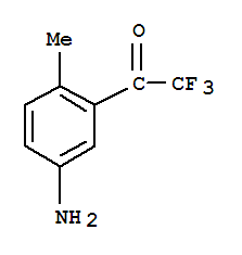 (9ci)-1-(5-氨基-2-甲基苯基)-2,2,2-三氟-乙酮結(jié)構(gòu)式_252580-33-9結(jié)構(gòu)式
