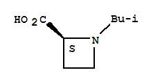 (2s)-(9ci)-1-(2-甲基丙基)-2-氮雜丁烷羧酸結(jié)構(gòu)式_255883-00-2結(jié)構(gòu)式