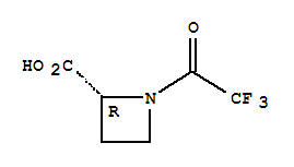 (2r)-(9ci)-1-(三氟乙?；?-2-氮雜丁烷羧酸結(jié)構(gòu)式_255883-13-7結(jié)構(gòu)式
